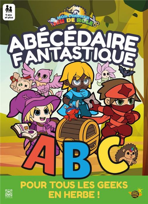 Abécédaire une aventure à colorier Mon premier jeu de rôle Devine