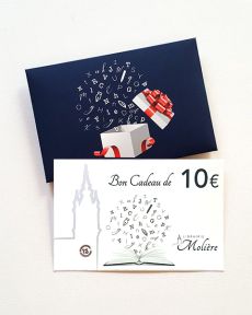 Bon Cadeau papier de 10 Euros - Utilisable uniquement en magasin