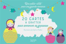 20 cartes à gratter pour annoncer une grossesse à vos proches - Dassonville Nicole