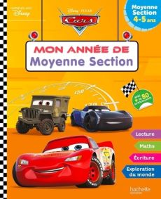 Mon année de Moyenne Section. Cars - Avec plus de 80 autocollants - COLLECTIF