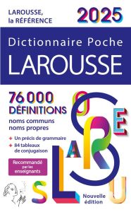 Dictionnaire Larousse Poche. Edition 2025 - COLLECTIF