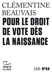 Pour le droit de vote dès la naissance - Beauvais Clémentine