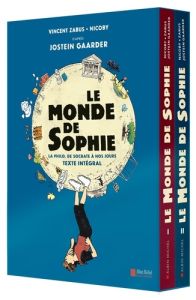 Le Monde de Sophie L'intégrale : Coffret en 2 volumes. Tome 1, La Philo, de Socrate à Galilée %3B Tome - Zabus Vincent