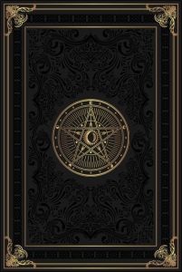 Grimoire Vierge Pentacle Lunaire noir - COLLECTIF