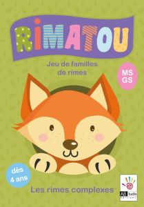 RIMATOU 2 - LES RIMES COMPLEXES - JEU DE FAMILLES DE RIMES - COSTANTINI F.