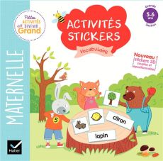 Activités stickers vocabulaire. Maternelle Grande Section 5-6 ans - Doutremépuich Florence - Perraud Françoise - Vanvo