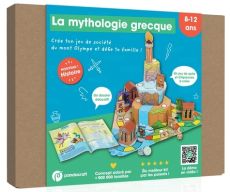 LA MYTHOLOGIE GRECQUE - KIT PANDACRAFT 8-12 ANS - CREE TON JEU DE SOCIETE DU MONT OLYMPE ! - XXX