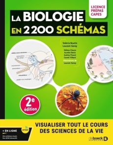 La Biologie en 2200 schémas. Licence, prépas, Capes, 2e édition - Boutin Valérie - Geray Laurent - Clauce Hélène - D