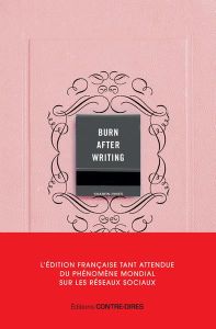 Burn after writing - Jones Sharon - Dumont Véronique