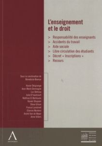 L'enseignement et le droit - Collectif