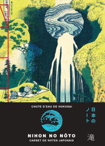 Carnet de notes japonais. Chute d'eau de Hokusai - COLLECTIF