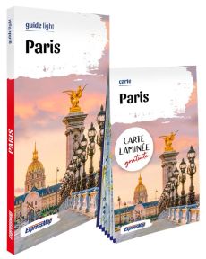 Guide light Paris. Avec 1 carte laminée 1/16 500, Edition 2024 - Kielczewska-Konopka Marta - Janicka Katarzyna - Ja