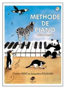 Méthode de piano débutants - HERVE CH/POUILLARD J