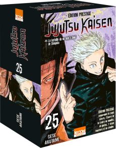 Jujutsu Kaisen Tome 25 : La bataille du no man's land du Shinjuku - Édition prestige - Akutami Gege