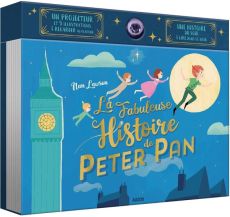 La Fabuleuse Histoire de Peter Pan. Un projecteur avec 9 illustrations à regarder au plafond - Nan Lawson - Barrie J. M