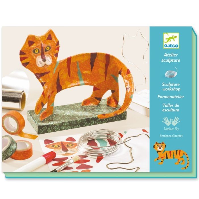 Emprunter ATELIER SCULPTURE - LE TIGRE livre