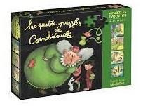 Emprunter LES QUATRE PUZZLES EVOLUTIFS DE CORNEBIDOUILLE livre