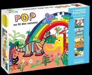 Emprunter POP AU FIL DES SAISONS ! 4 PUZZLES EVOLUTIFS livre