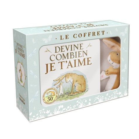 Emprunter Devine combien je t'aime. Coffret avec 1 peluche livre