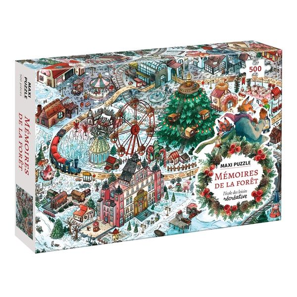 Emprunter PUZZLE COLLECTOR MEMOIRES DE LA FORET (HIVER 500 PIECES) livre