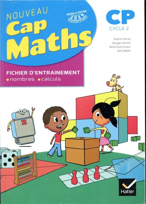 Emprunter Maths CP Cap Maths. Fichier de l'élève + Cahier de Géométrie-Mesure, Edition 2019 livre