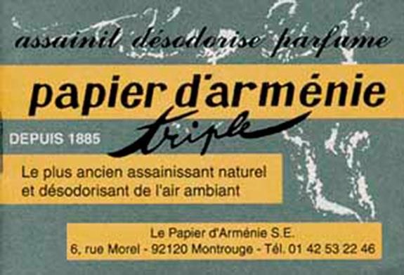 Emprunter PAPIER D'ARMENIE - CARNET TRADITION livre