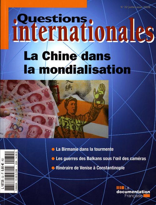Emprunter Questions internationales N° 32, Juillet-Août 2008 : La Chine dans la mondialisation livre