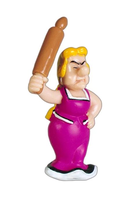 Emprunter Figurine Astérix 8 cm : Bonnemine rouleau à patisserie livre