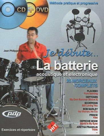 Emprunter La batterie acoustique et électronique. Avec 1 DVD + 1 CD AUDIO livre