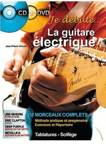 Emprunter La guitare électrique. Avec 1 DVD + 1 CD AUDIO livre