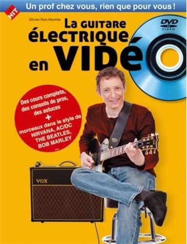 Emprunter La guitare électrique en vidéo. Avec 1 DVD livre