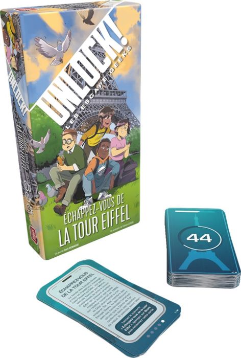 Emprunter UNLOCK! LES ESCAPES GEEKS - ECHAPPEZ VOUS DE LA TOUR EIFFEL livre