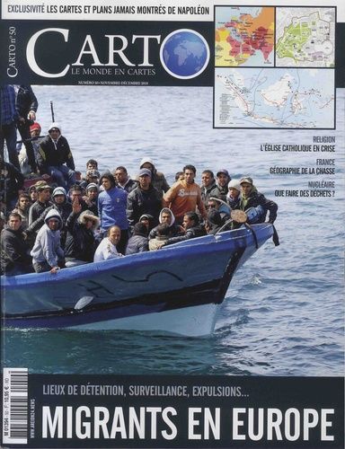 Emprunter Carto N° 50, novembre-décembre 2018 : Migrants en Europe livre