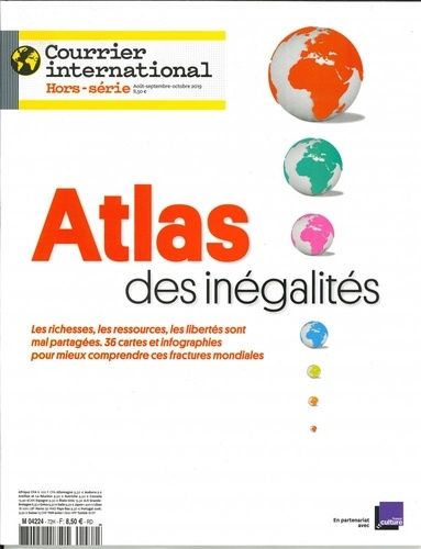 Emprunter Courrier international Hors-série N° 72, août-septembre-octobre 2019 : Atlas des inégalités livre