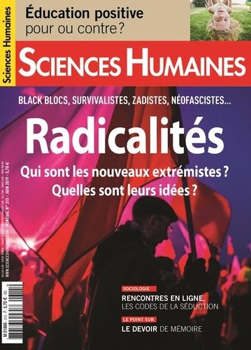 Emprunter Sciences Humaines N° 315, juin 2019 : Les nouvelles radicalités politiques livre