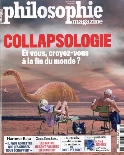 Emprunter Philosophie Magazine N° 136, février 2020 : Collapsologie. Et vous, croyez-vous à la fin du monde ? livre