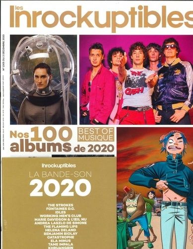 Emprunter Les Inrockuptibles : Nos 100 albums de 2020. Best of musique, avec 1 CD audio livre