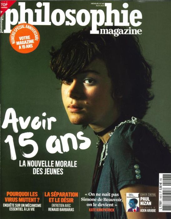 Emprunter Philosophie Magazine N° 148, avril 2021 : Avoir 15 ans. La nouvelle morale des jeunes livre