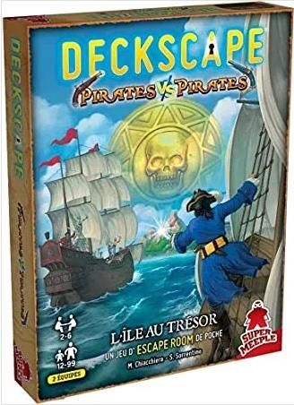 Emprunter PIRATES VS PIRATES - L'ILE AU TRESOR - VOL08 - DECKSCAPE livre