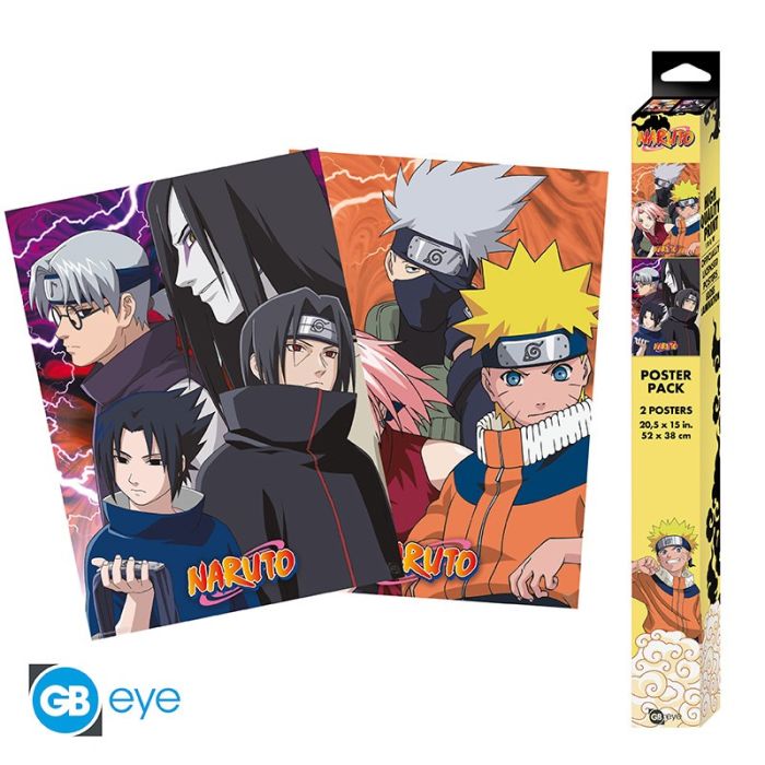 Emprunter Naruto - Set 2 chibi posters 52x38cm : Ninjas Konoha & Déserteurs livre