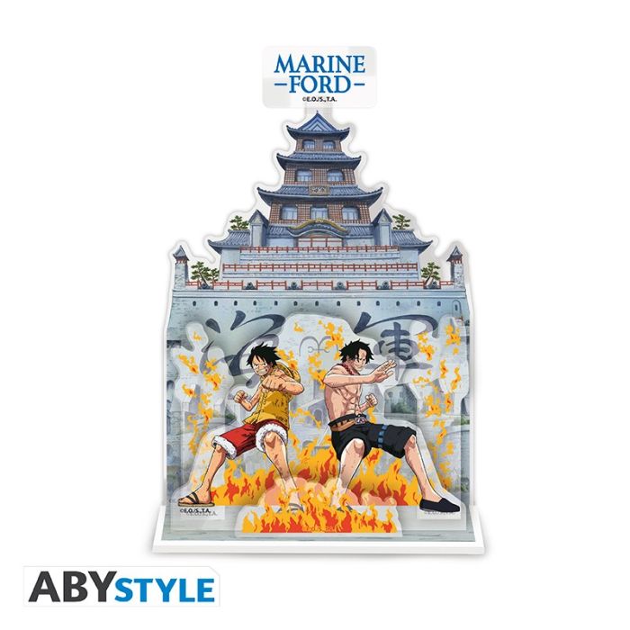 Emprunter One Piece - Diorama Acryl : Marine Ford livre