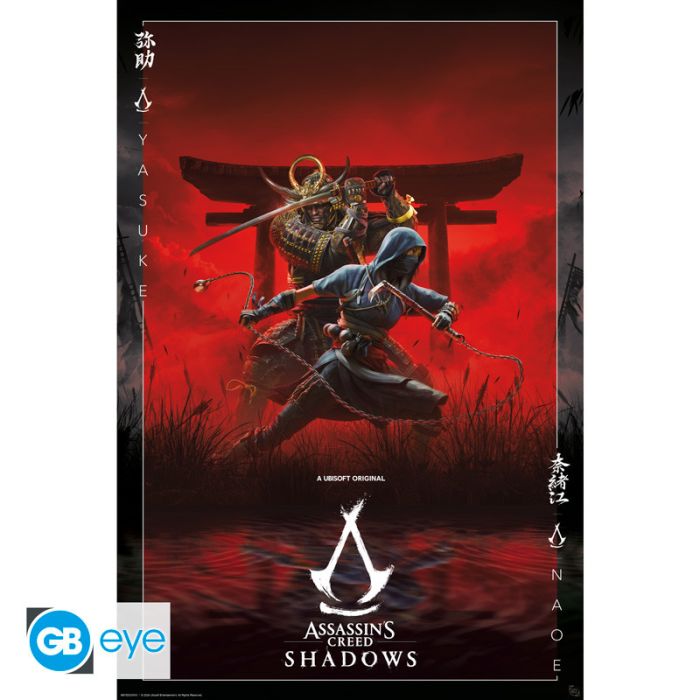 Emprunter Assassin's Creed - Poster maxi roulé 91,5 x 61 cm : Shadows Key Art livre