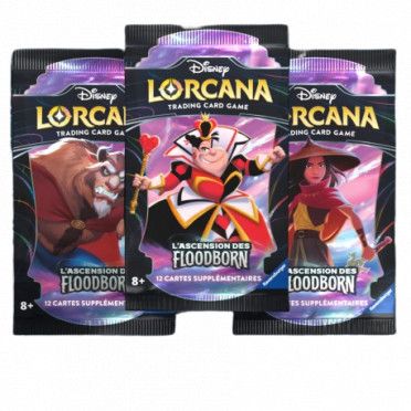 Emprunter DISNEY LORCANA - L'ASCENSION DES FLOODBORN - BOOSTER 12 CARTES livre