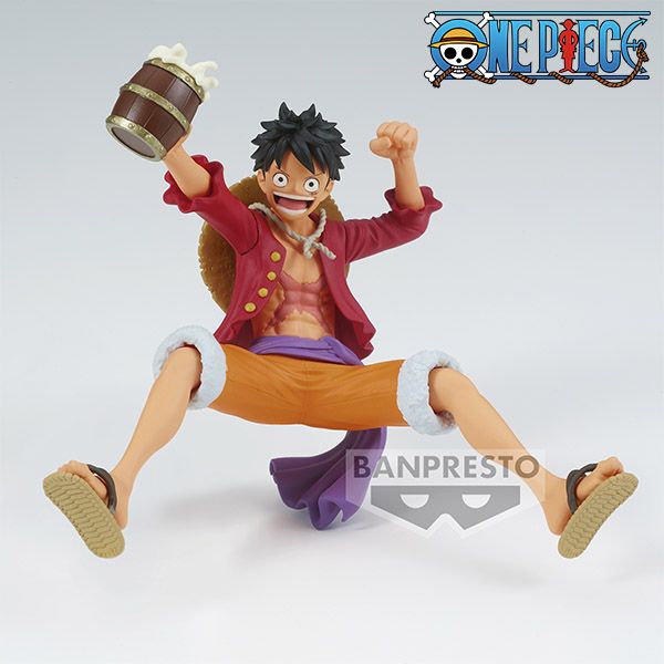 Emprunter One Piece - It's a Banquet !! : Monkey D Luffy 9cm livre