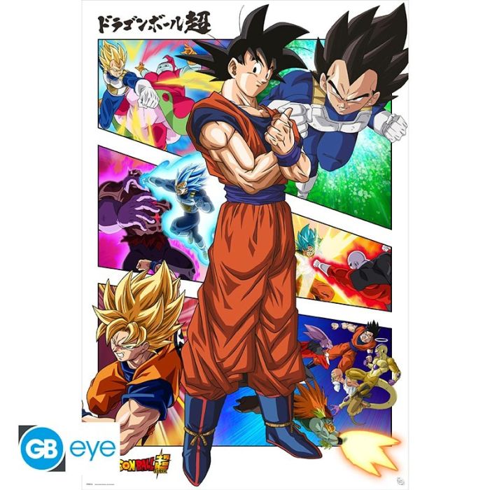 Emprunter Dragon Ball Super - Poster roulé maxi 91,5 x 61 cm : Cases animés livre