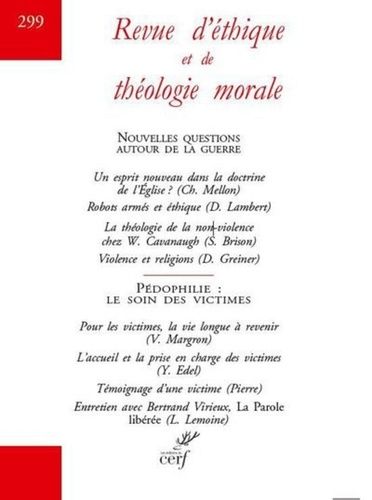 Emprunter Revue d'éthique et de théologie morale N° 301, avril 2019 : Penser le péché, délirer du péché livre