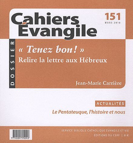 Emprunter Cahiers Evangile N° 151, Mars 2010 : 