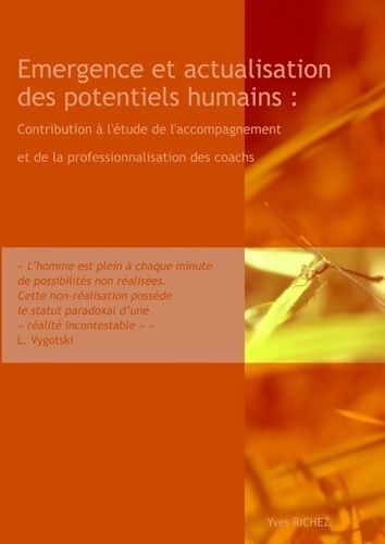 Emprunter Emergence et actualisation des potentiels livre