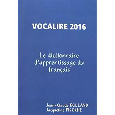 Emprunter Vocalire. Les 7500 mots essentiels du lexique français, Edition 2016 livre