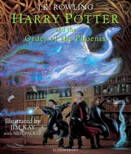 Emprunter HARRY POTTER AND THE ORDER OF THE PHOENIX, J.K. ROWLING & JIM KAY - ILLUSTRATED EDITION livre